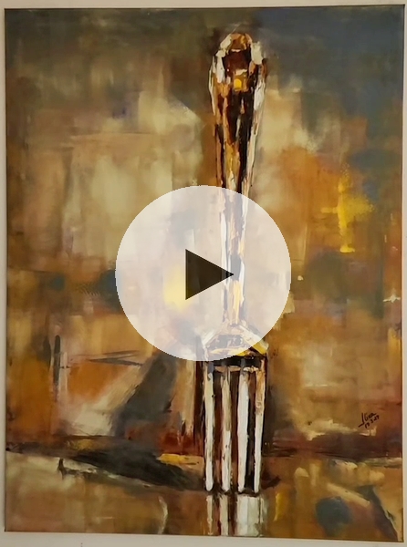 ArteDiAlina.com painting: Hungry for Life